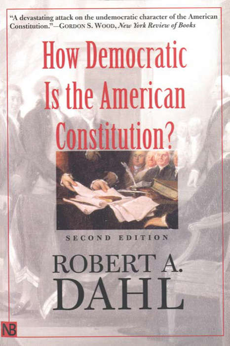 Book cover of How Democratic Is the American Constitution?