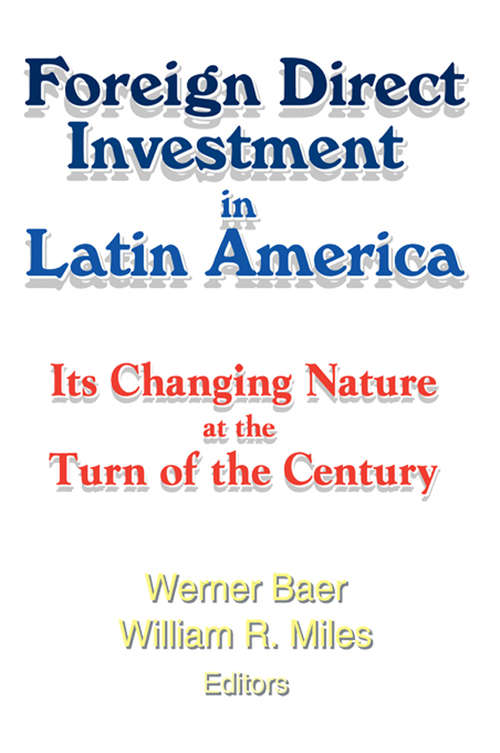 Cover image of Foreign Direct Investment in Latin America