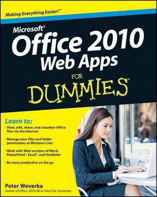 Book cover of Office 2010 Web Apps For Dummies