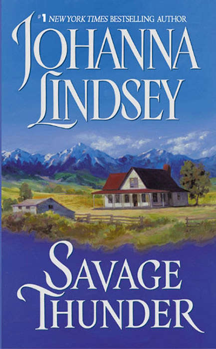 Book cover of Savage Thunder (Wyoming Series #2)