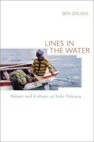 Book cover of Lines in the Water: Nature and Culture at Lake Titicaca