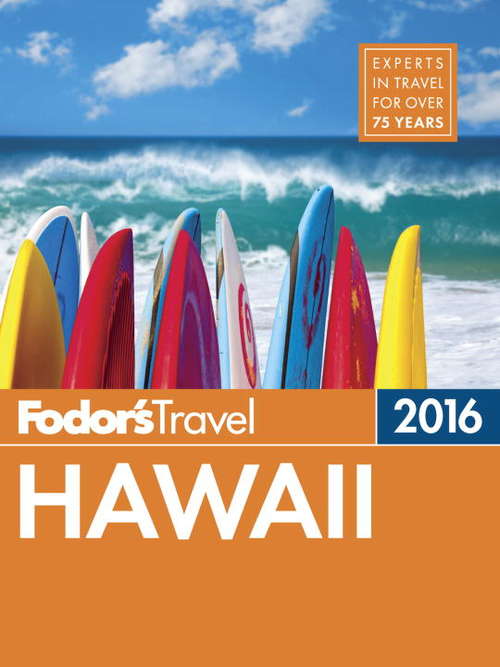 Book cover of Fodor's Hawaii 2016