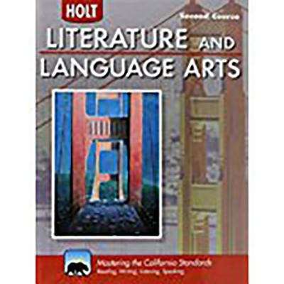 Book cover of Holt Literature and Language Arts: Second Course (California)