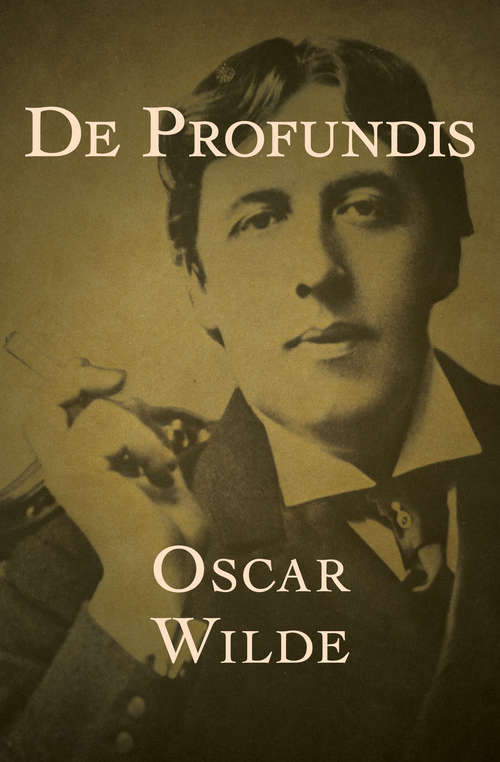 Book cover of De Profundis