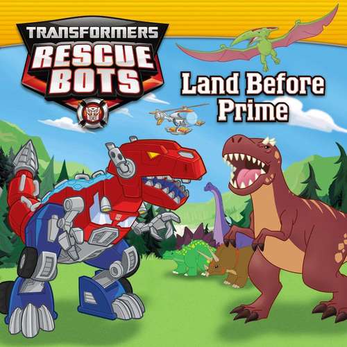 Book cover of Transformers: Land Before Prime