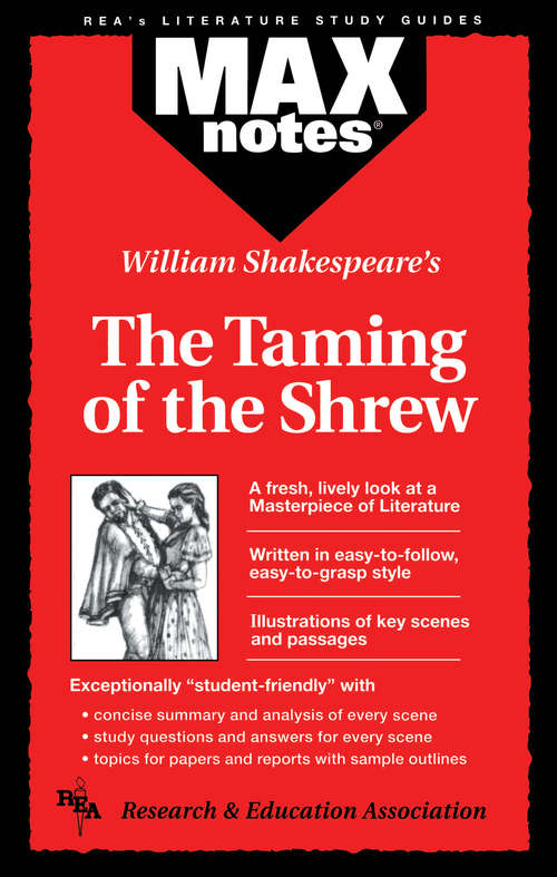 Book cover of Taming of the Shrew, The  (MAXNotes Literature Guides) (MAXnotes Literature Guides)