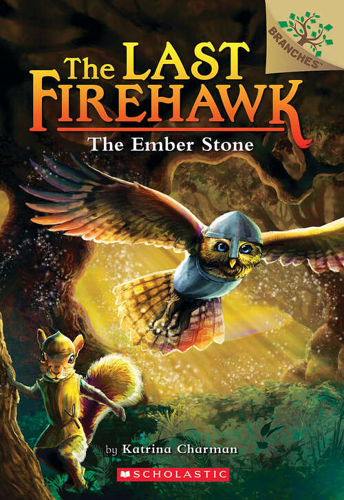 Book cover of The Ember Stone: A Branches Book (The Last Firehawk #1)