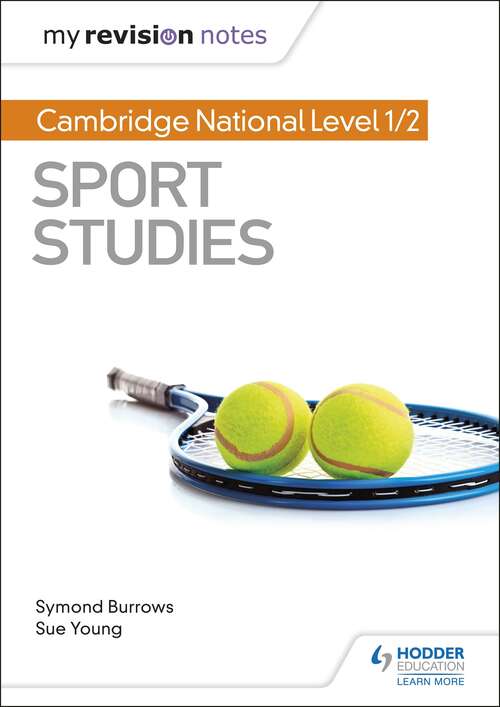 Book cover of My Revision Notes: Cambridge National Level 1/2 Sport Studies