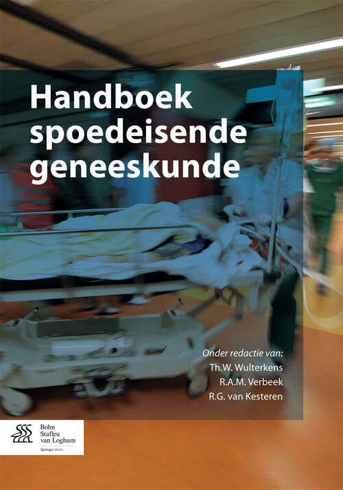 Book cover of Handboek spoedeisende geneeskunde (2013)
