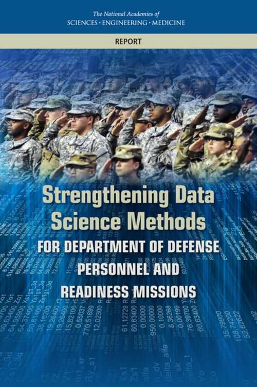 Book cover of Strengthening Data Science Methods for Department of Defense Personnel and Readiness Missions