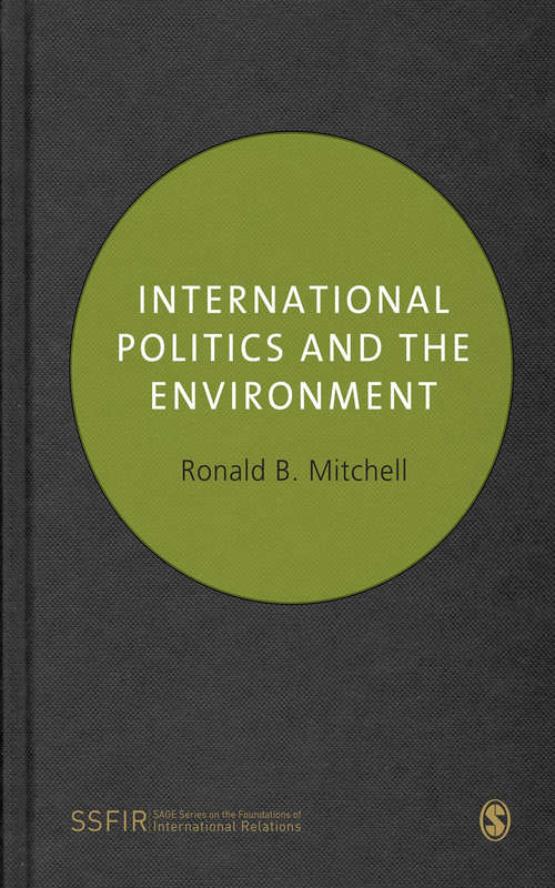 Book cover of International Politics and the Environment