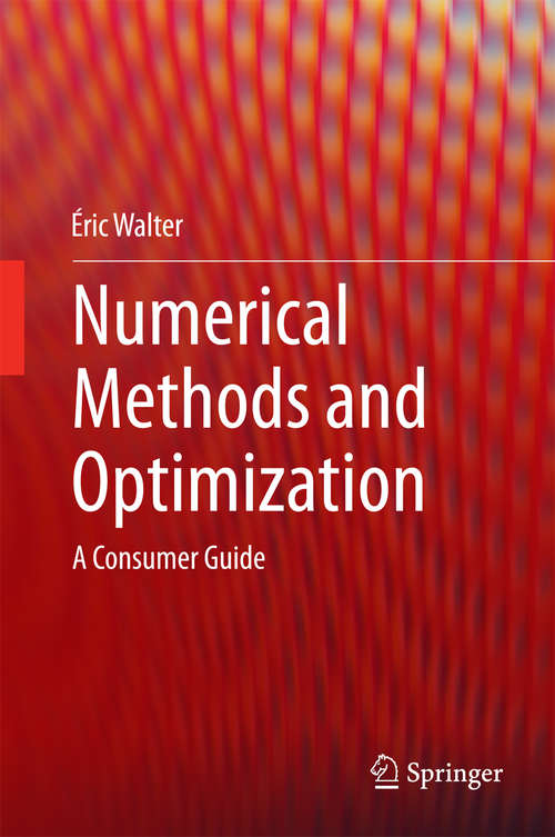 Book cover of Numerical Methods and Optimization