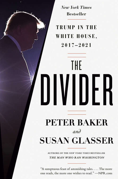 Book cover of The Divider: Trump in the White House, 2017-2021