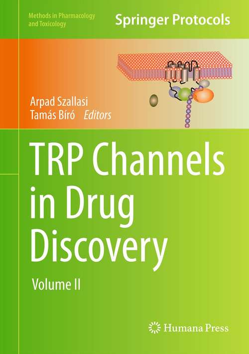 Book cover of TRP Channels in Drug Discovery, Volume II