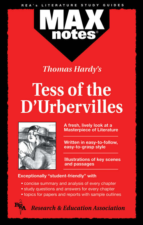 Book cover of Tess of the D'Urbervilles  (MAXNotes Literature Guides) (MAXnotes Literature Guides)