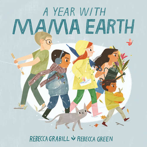 Book cover of A Year with Mama Earth
