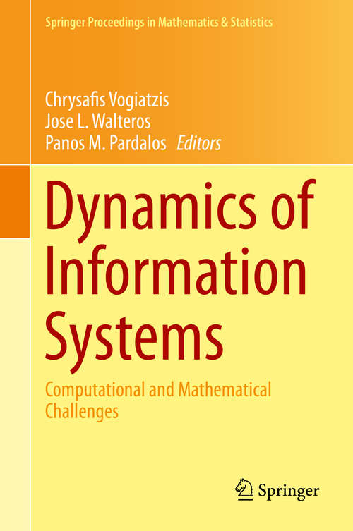 Book cover of Dynamics of Information Systems