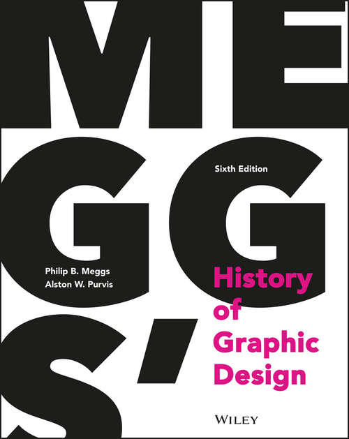 Book cover of Meggs' History of Graphic Design (6)