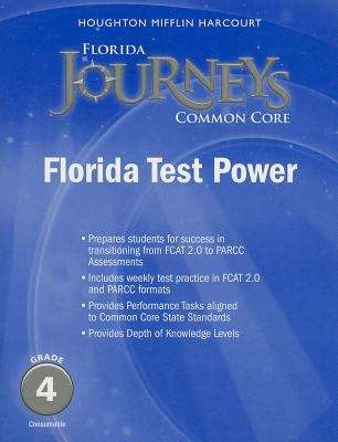Book cover of Florida Test Power, Grade 4