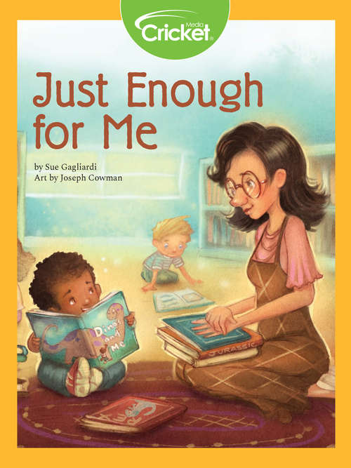 Book cover of Just Enough for Me