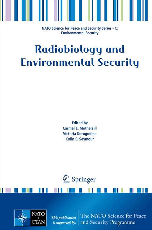 Book cover of Radiobiology and Environmental Security