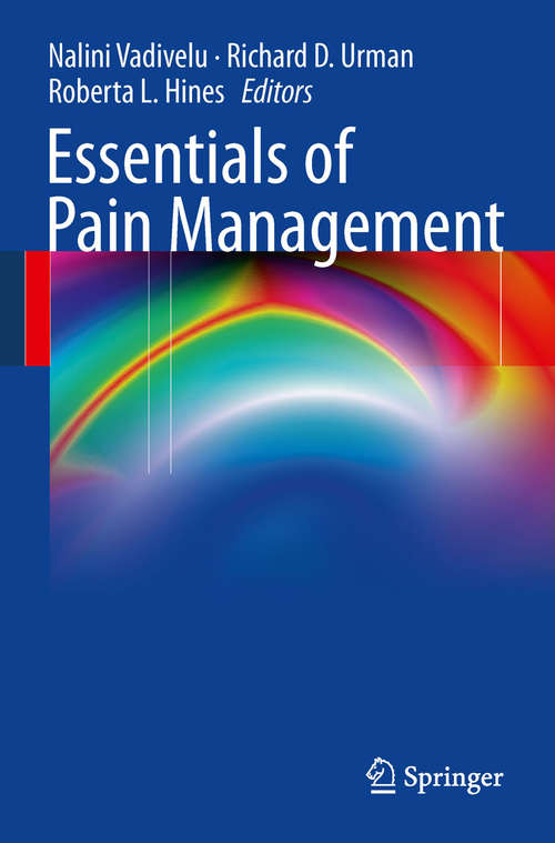 Book cover of Essentials of Pain Management