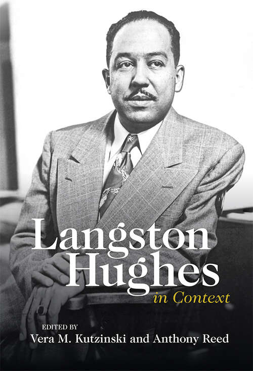 Book cover of Langston Hughes in Context (Literature in Context)