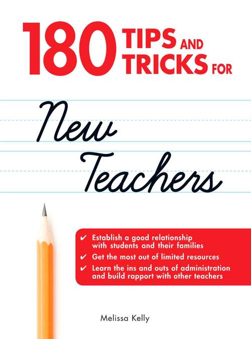 Book cover of 180 Tips and Tricks for New Teachers