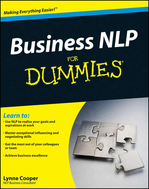 Book cover of Business NLP For Dummies