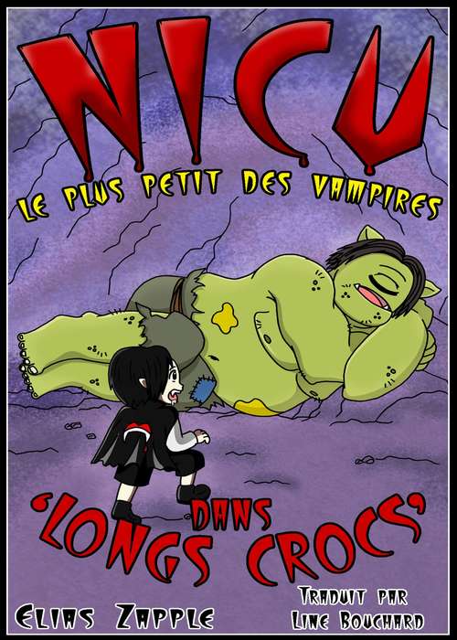 Book cover of Nicu – le plus petit des vampires dans Longs Crocs