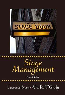 Book cover of Stage Management