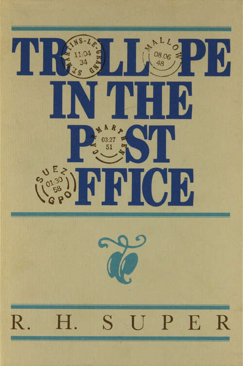 Book cover of Trollope in the Post Office