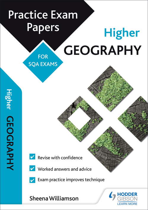 Book cover of Higher Geography: Practice Papers for SQA Exams