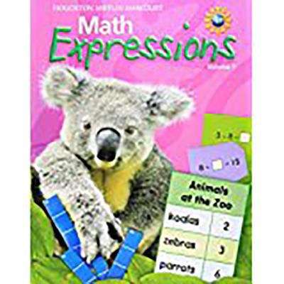 Book cover of Math Expressions, Volume 1 [Grade 1]