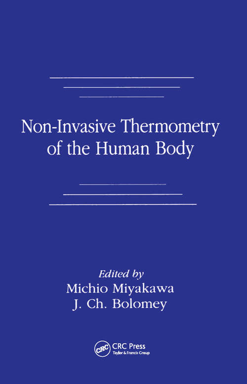 Book cover of Non-Invasive Thermometry of the Human Body