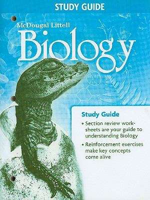 Book cover of McDougal Littell Biology, Study Guide