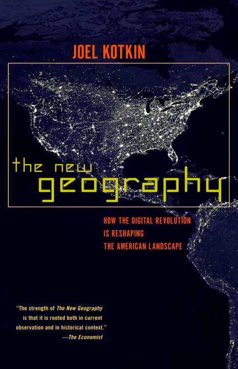 Book cover of The New Geography