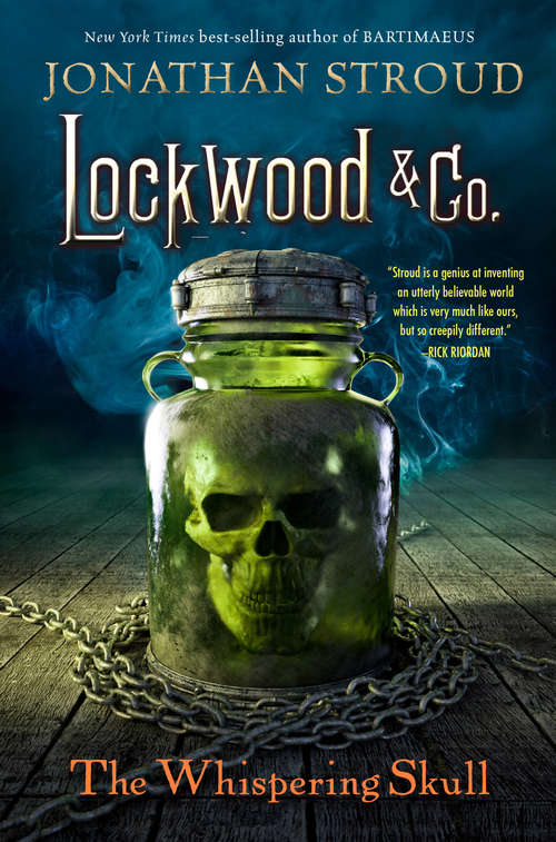 Book cover of Lockwood & Co.: The Whispering Skull (Lockwood & Co. #2)