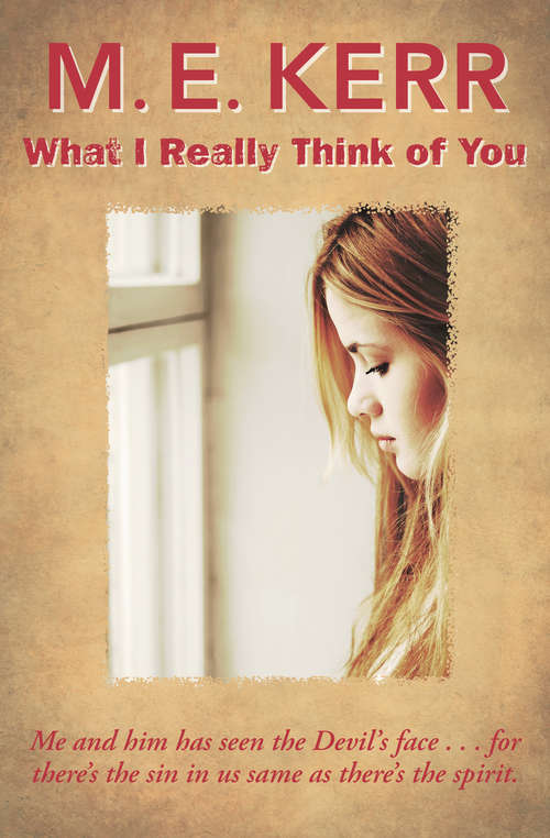 Book cover of What I Really Think of You (Digital Original) (A\charlotte Zolotow Bk.)