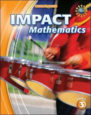Book cover of IMPACT Mathematics, Course 3