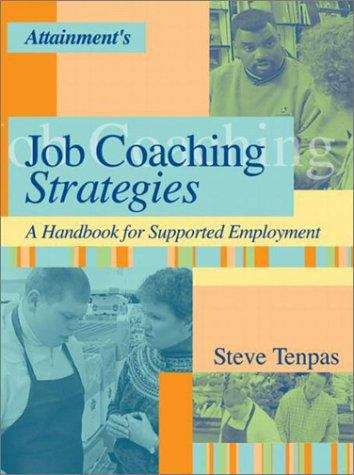Book cover of Job Coaching Strategies: A Handbook for Supported Employment