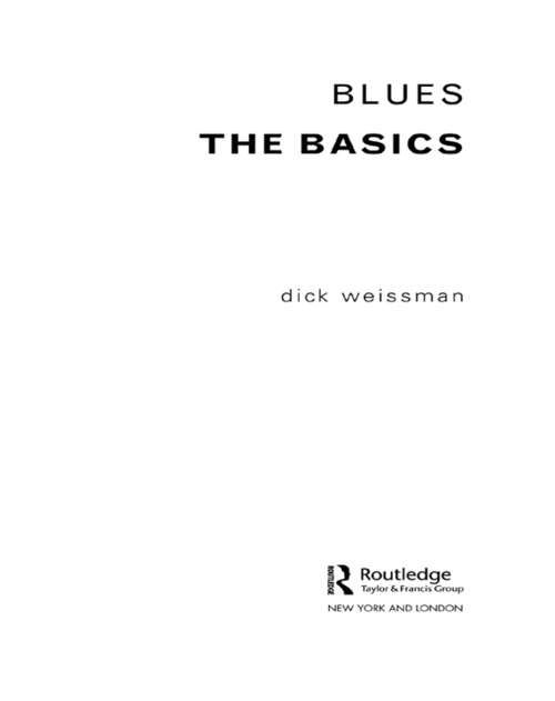 Blues: The Basics (The Basics)