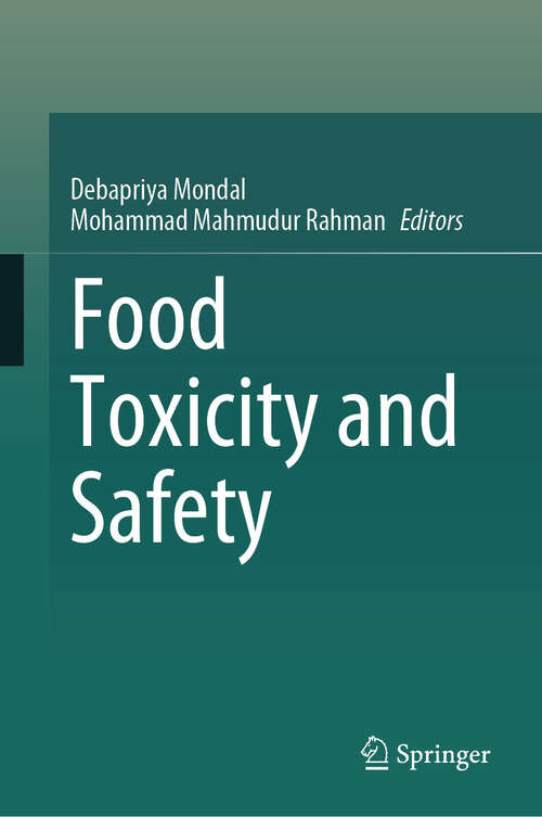 Book cover of Food Toxicity and Safety