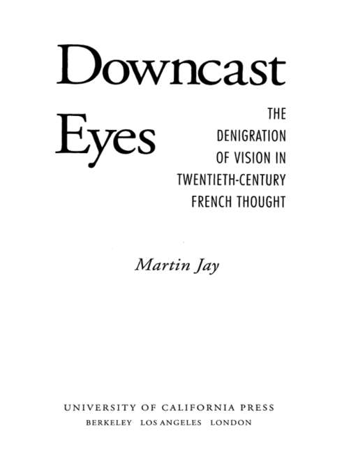 Downcast Eyes