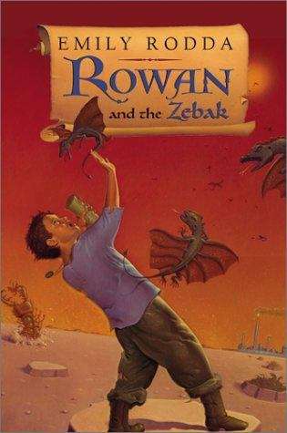 Book cover of Rowan and the Zebak (Rowan of Rin #4)