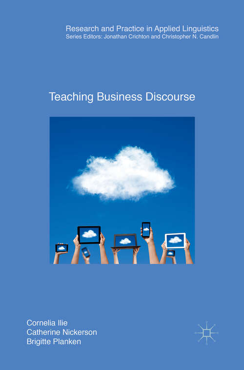 Book cover of Teaching Business Discourse (Research And Practice In Applied Linguistics Ser.)