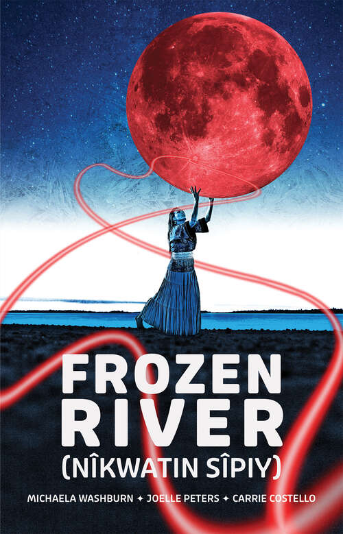 Book cover of Frozen River (nîkwatin sîpiy)