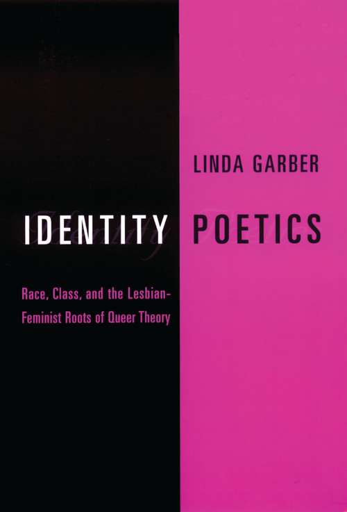 Identity Poetics: Race, Class, and the Lesbian-Feminist Roots of Queer Theory (Between Men-Between Women: Lesbian and Gay Studies)