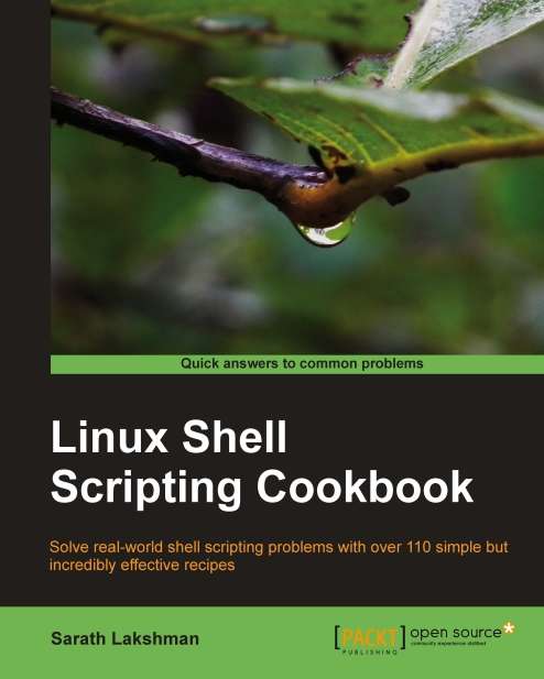 Book cover of Linux Shell Scripting Cookbook