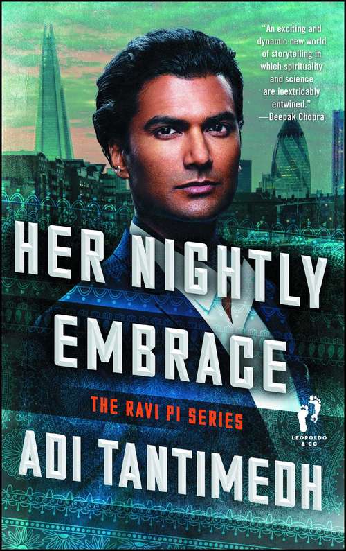 Book cover of Her Nightly Embrace: The Ravi PI Series (Ravi PI #1)